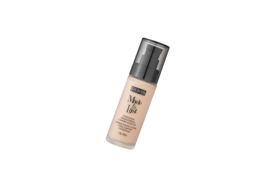 PUPA MILANO Made To Last Foundation - 010 Porcelain, Long-Lasting Liquid Makeup