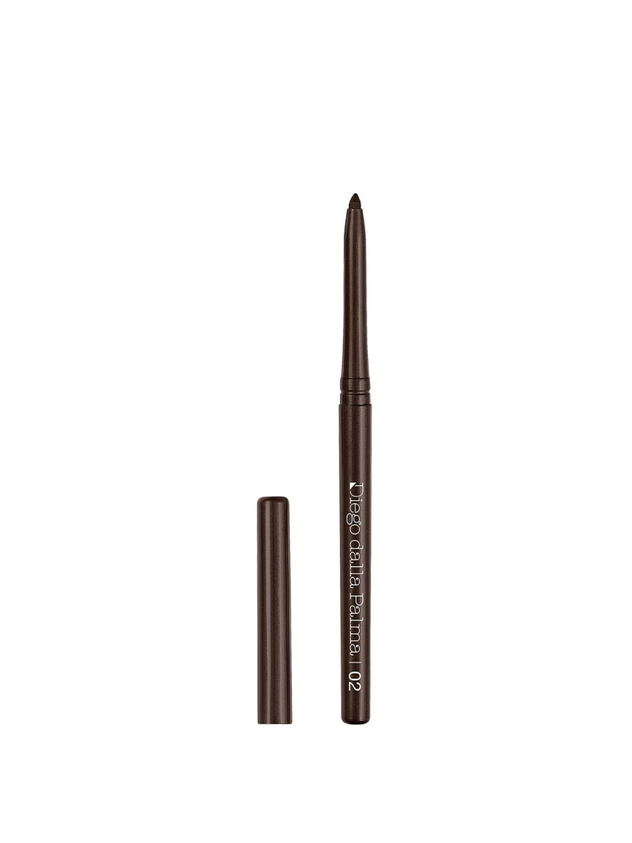 DIEGO DALLA PALMA Kajal Khol Eyeliner - 02 Brown | Long-Lasting Smudge-Proof Kohl Pencil