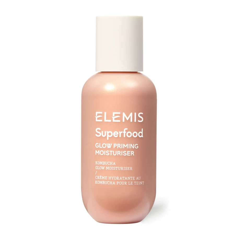 ELEMIS Superfood Glow Priming Moisturiser - Orange Infused Hydrating Face Cream for Radiant Skin