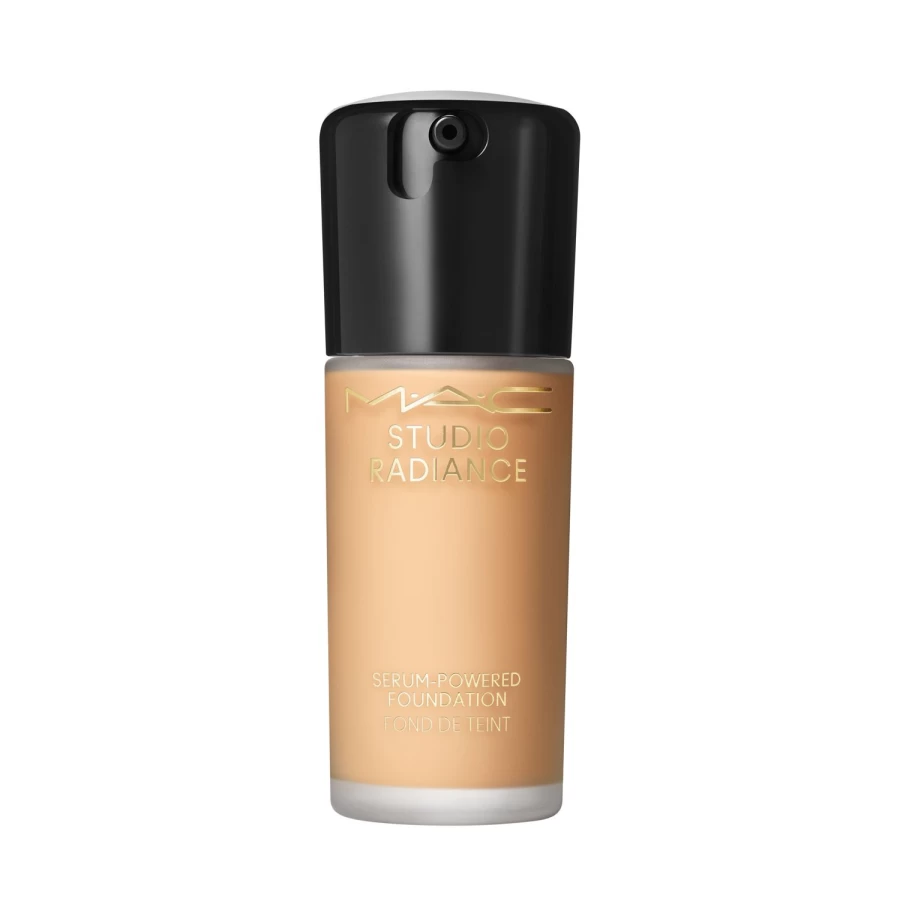 MAC COSMETICS Studio Radiance Serum-Powered Foundation NC30 - Hydrating Medium Coverage Liquid Makeup with Radiant Finish