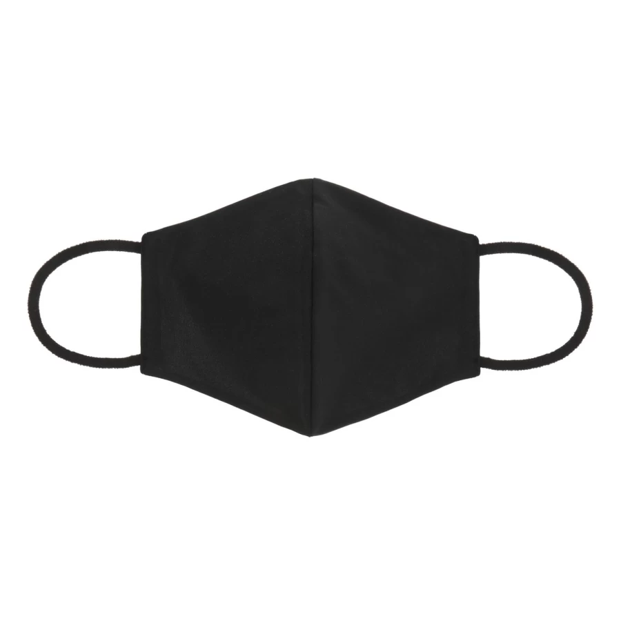 COINCASADESIGN Black Washable Solid Color Fabric Face Mask - Reusable & Breathable