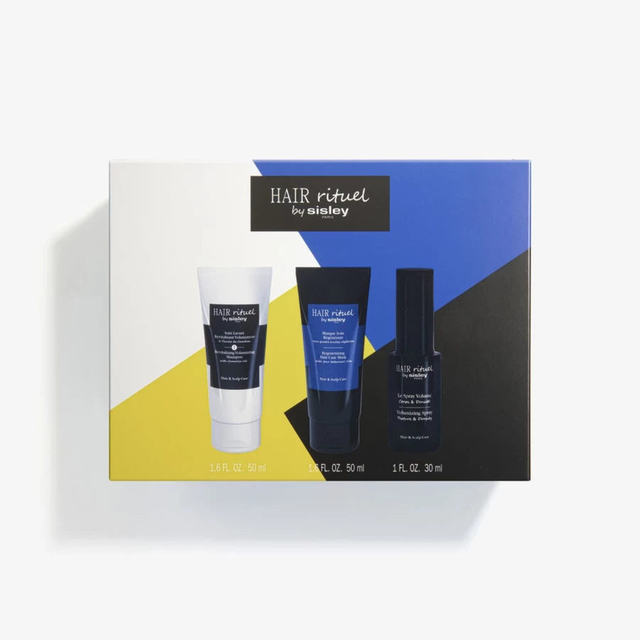 SISLEY PARIS Kit Decouverte Hair Rituel Turn Up The Volume Transparent Volumizing Hair Care Set