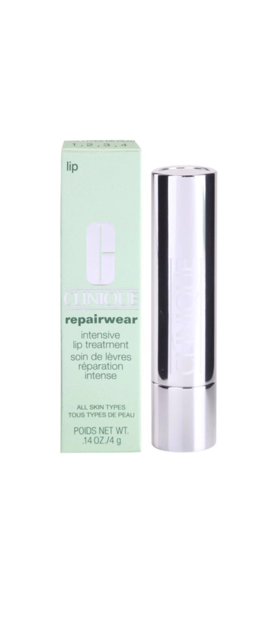 CLINIQUE Repairwear Intensive Lip Treatment 3.6g - Green, Hydrating Lip Care for Smooth & Healthy Lips