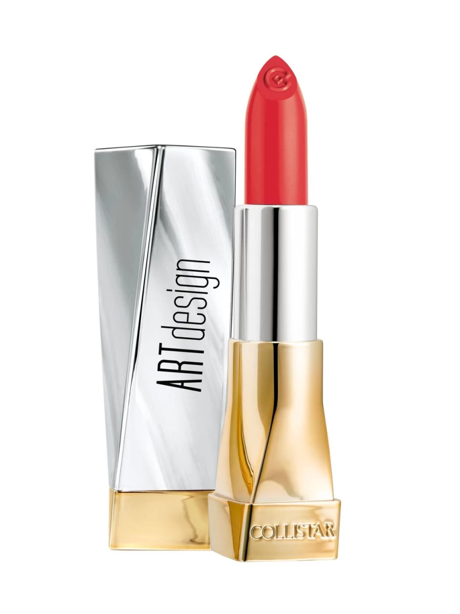 COLLISTAR Art Design Lipstick in 20 Coral "Don't Stop Me" - Vibrant Long-Lasting Lip Color