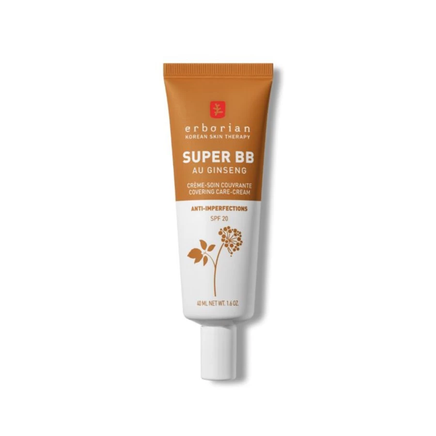 ERBORIAN Super BB Caramel - Beige Tinted Beauty Balm Cream for Flawless Skin