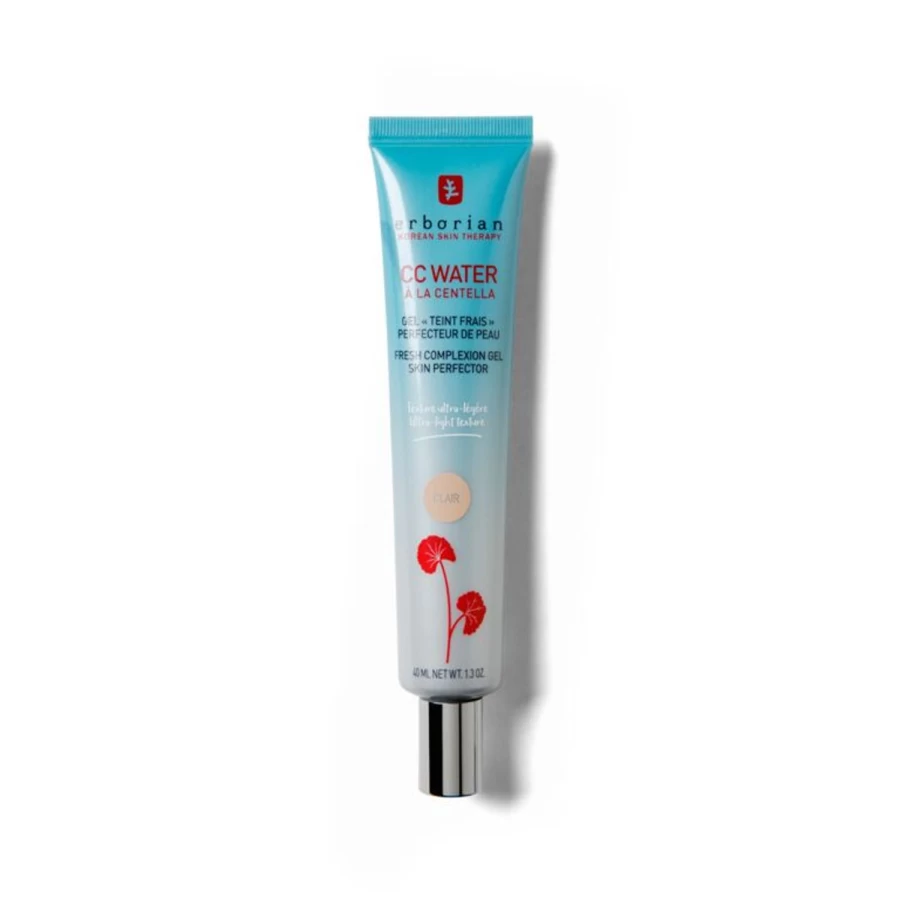 ERBORIAN Cc Water Clair - CC Cream in Beige, Hydrating & Color Correcting Makeup