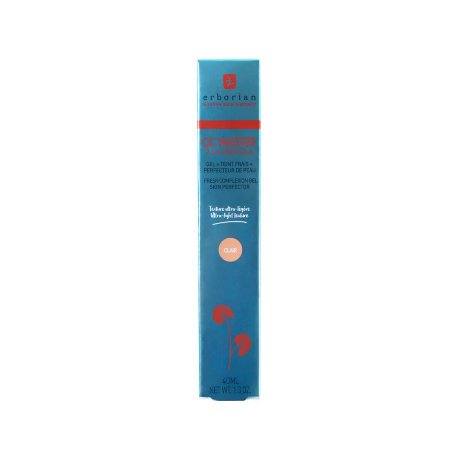 ERBORIAN Cc Water Clair - CC Cream in Beige, Hydrating & Color Correcting Makeup