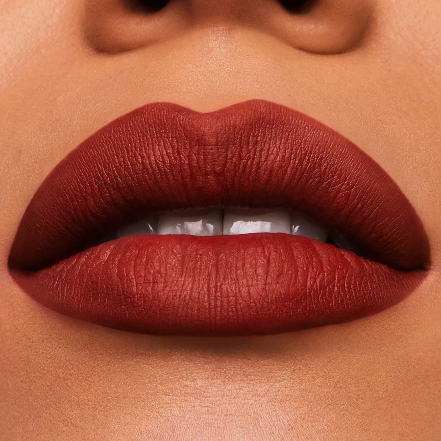 ESTÉE LAUDER Pure Color Matte Lipstick in Red Bordeaux - 557 Fragile Ego, Long-Lasting Velvet Finish